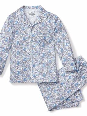 😴 Petite Plume Fleur d’Azur Girls Pajama Set - Size 3